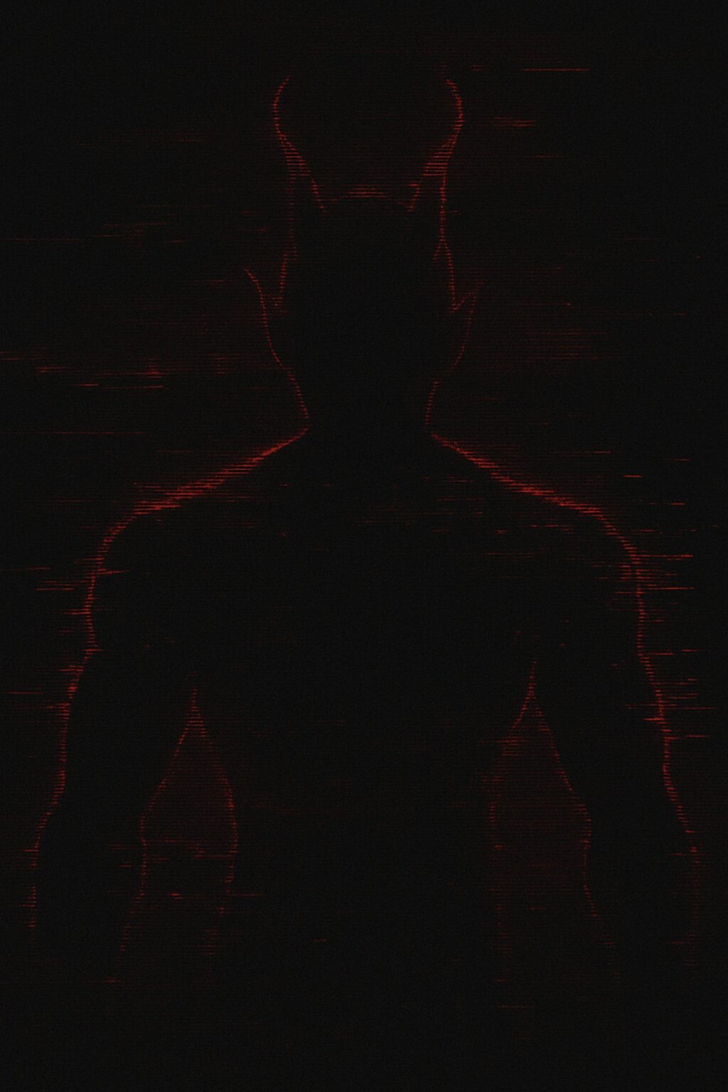 Final Boss Glitch Silhouette