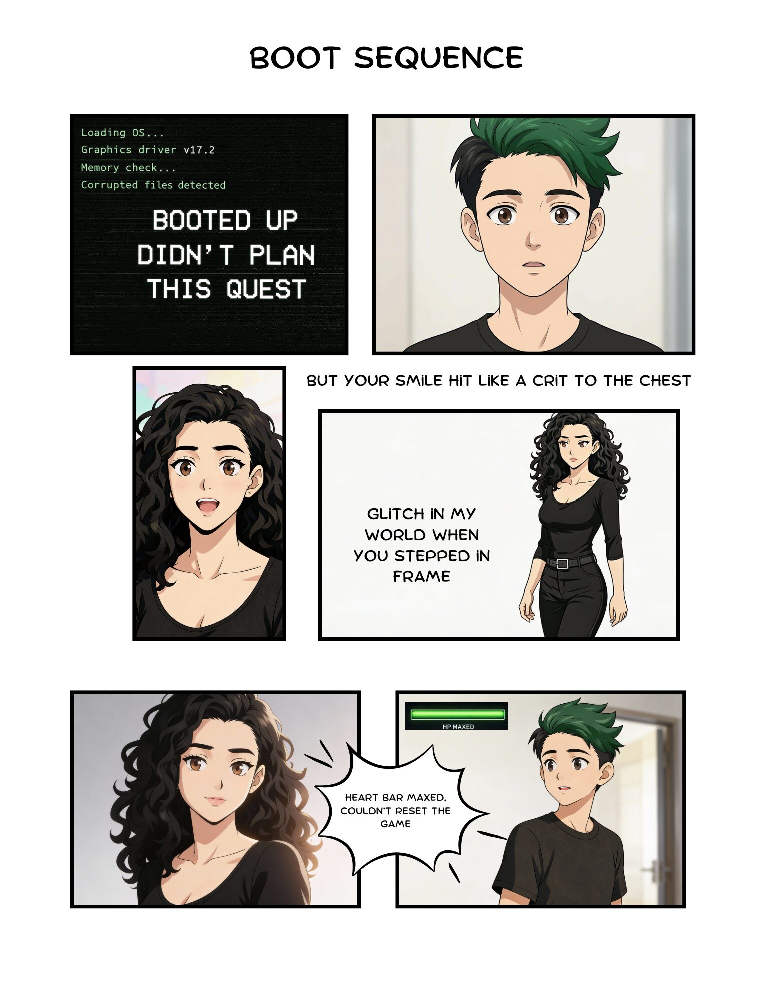 Boot Sequence Teaser Page